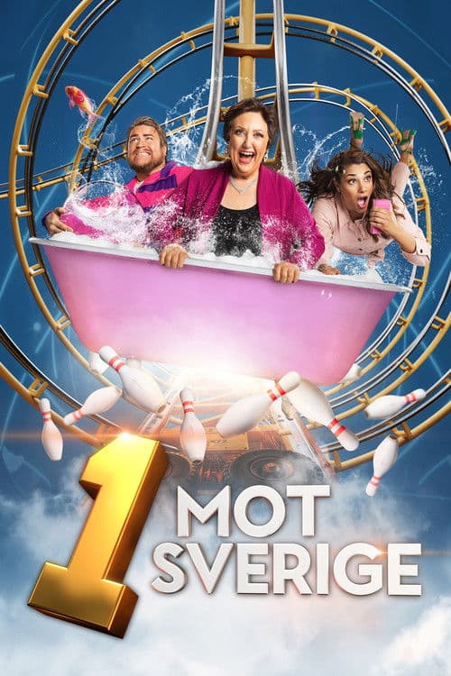 1 mot Sverige poster