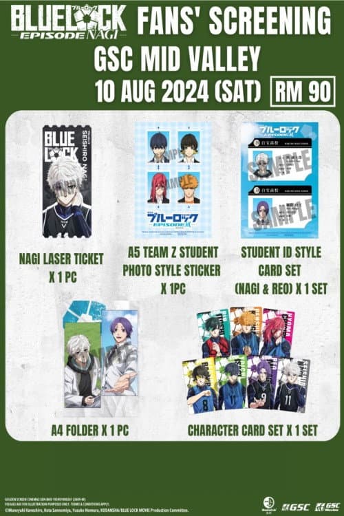 (Fans) Blue Lock Set C poster