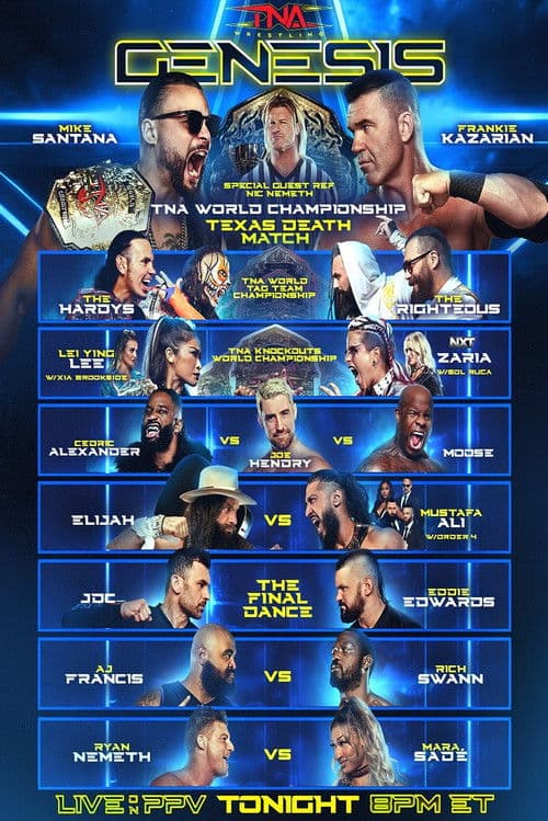 TNA Genesis 2026 poster