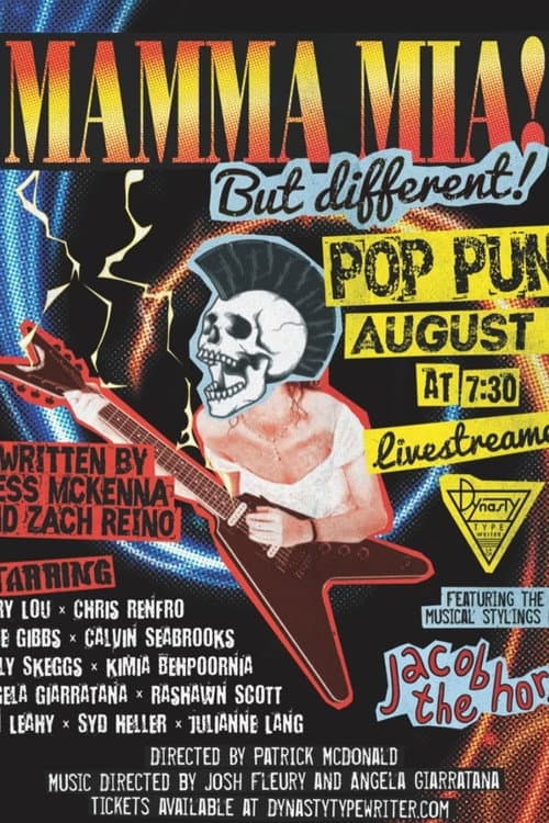 Mamma Mia! But Different! Pop Punk poster