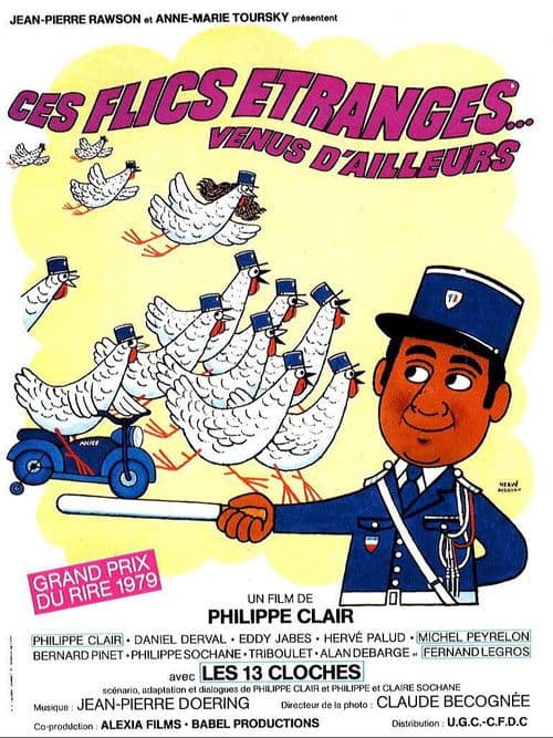 Ces flics étranges venus d'ailleurs poster