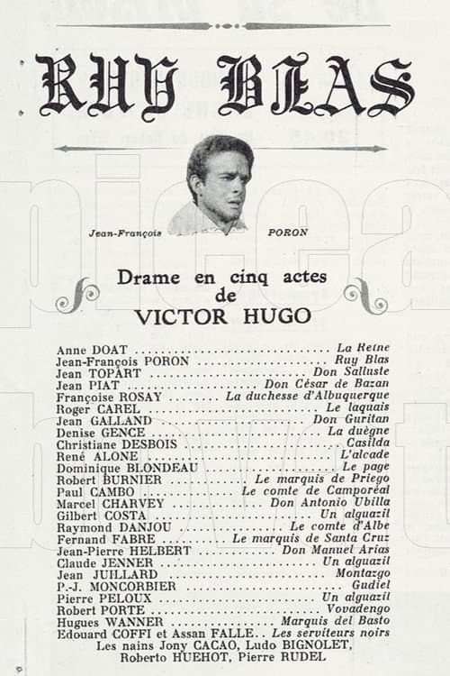 Ruy Blas poster