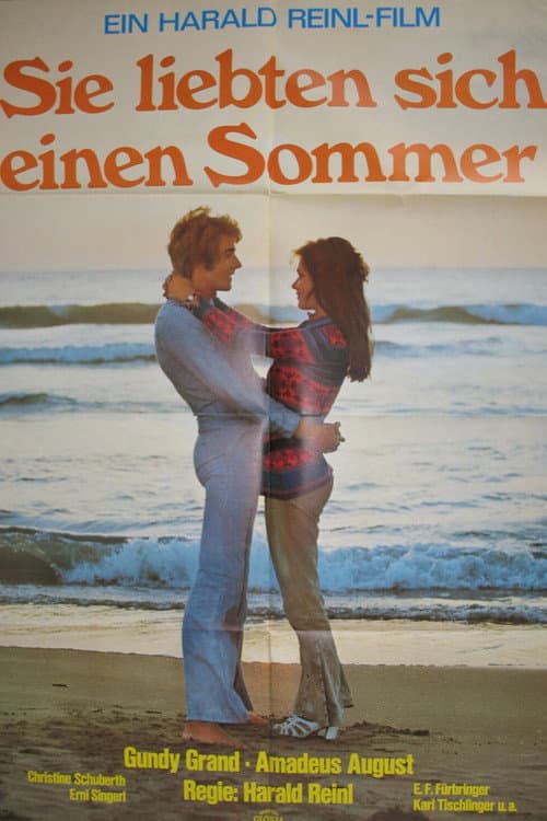 Sie liebten sich einen Sommer poster
