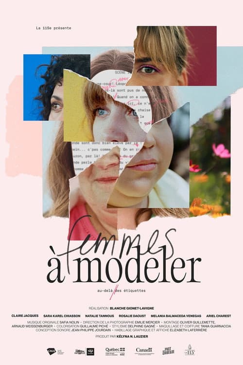Femmes à modeler poster