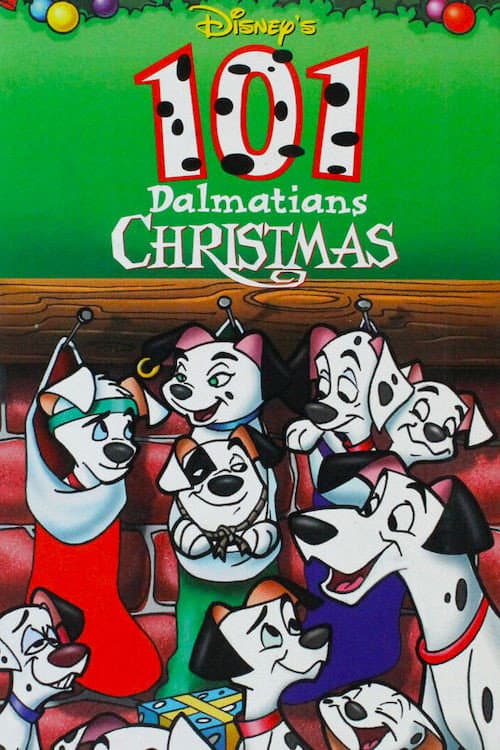 101 Dalmatians Christmas poster