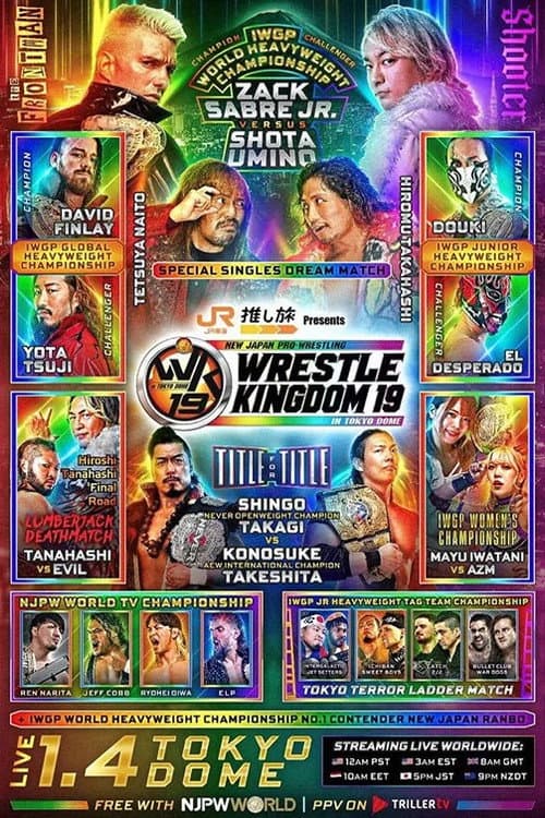 NJPW Wrestle Kingdom 19 poster