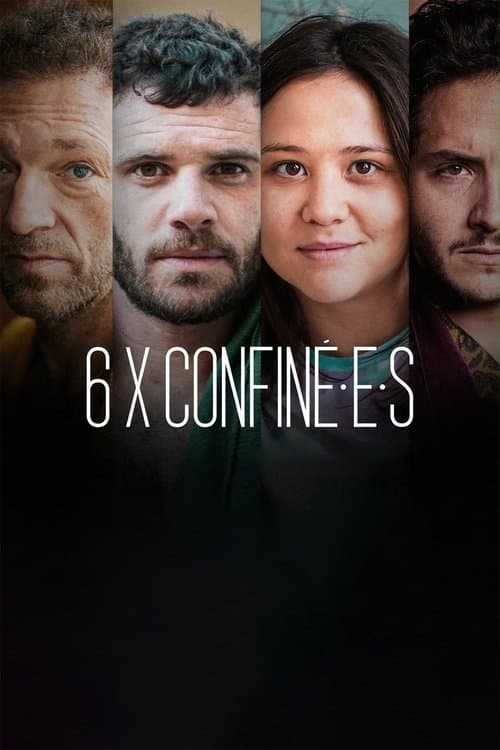 6 x confiné.e.s poster