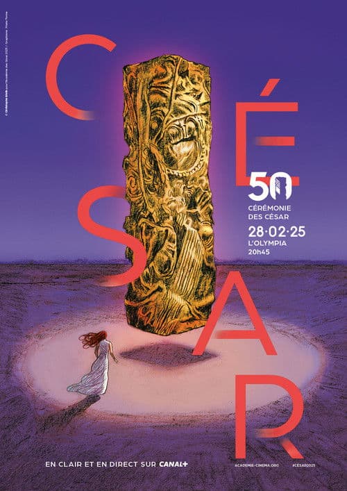 Le soir où j'ai reçu le César 2025 poster
