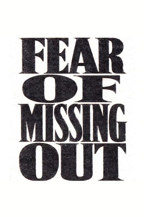 Fear of Missing Out poster