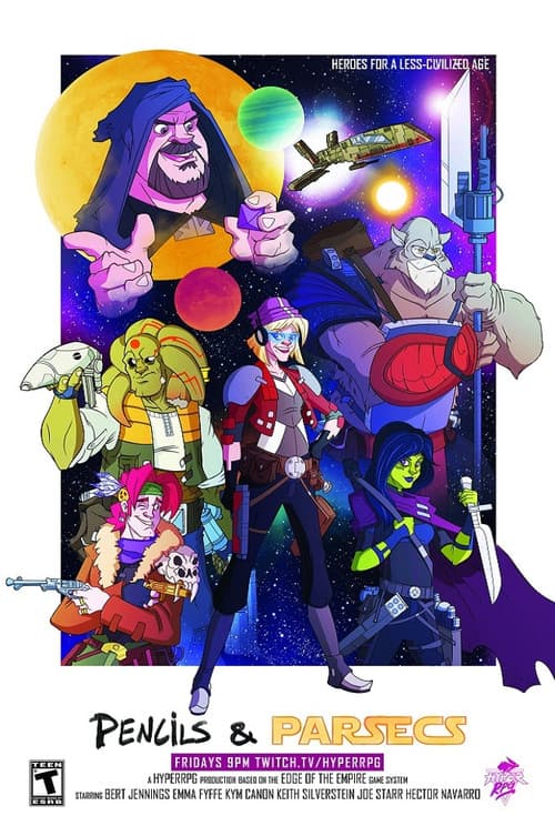 Pencils and Parsecs poster