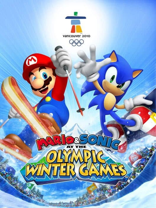 Mario & Sonic at the Olympic Winter Games poster