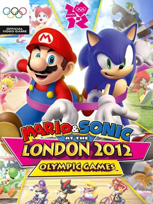 Mario & Sonic at the London 2012 Olympic Games poster