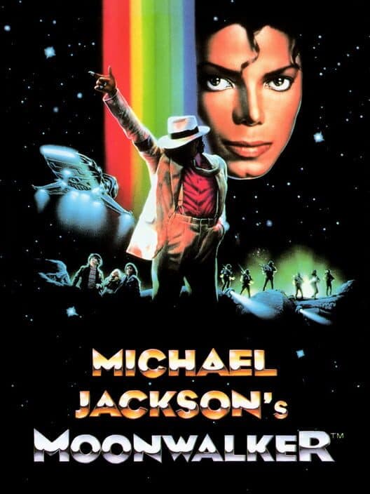 Michael Jackson's Moonwalker poster