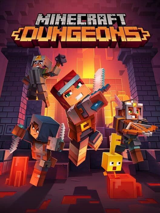 Minecraft Dungeons poster