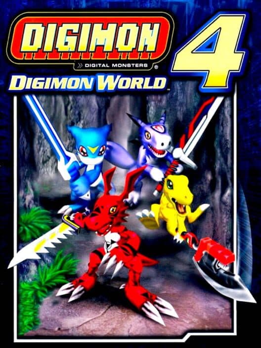 Digimon World 4 poster