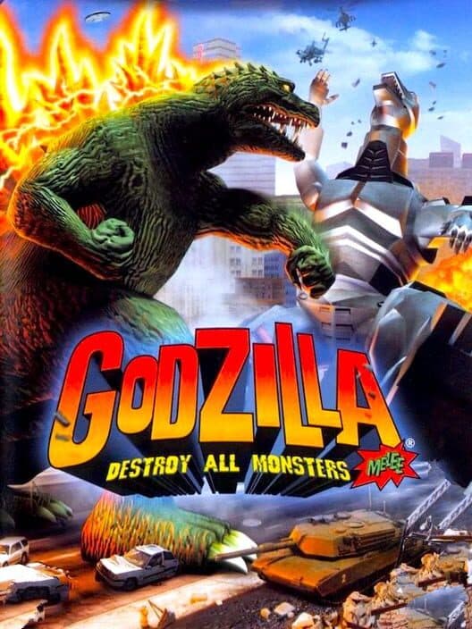 Godzilla: Destroy All Monsters Melee poster