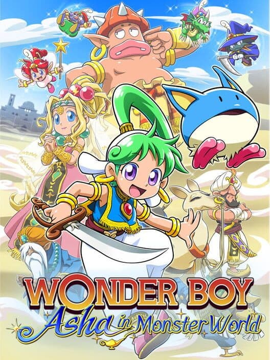 Wonder Boy: Asha in Monster World poster
