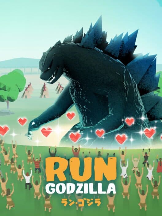 Run Godzilla poster