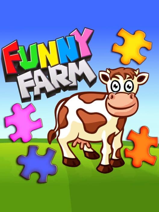Funny Farm Animal Jigsaw Puzzle Game for Kids and Toddlers poster