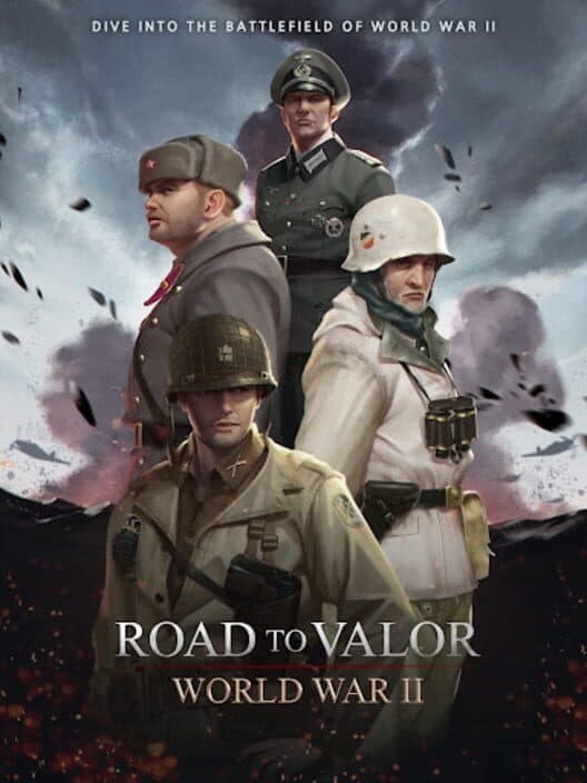 Road to Valor: WW2 poster