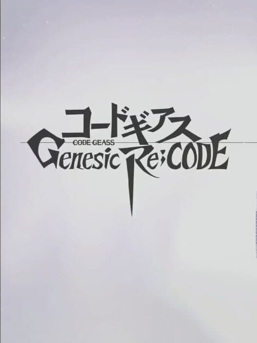 Code Geass: Genesic Re;Code poster