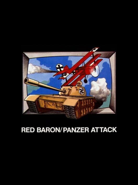 Red Baron / Panzer Attack poster
