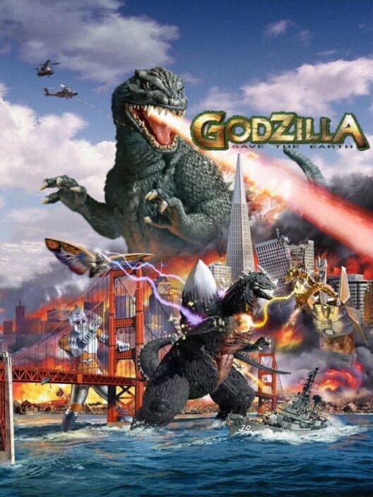 Godzilla: Save the Earth poster