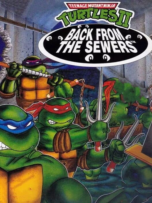 Teenage Mutant Ninja Turtles II: Back from the Sewers poster