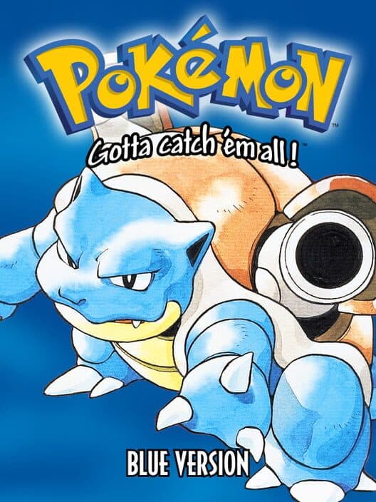 Pokémon Blue Version poster