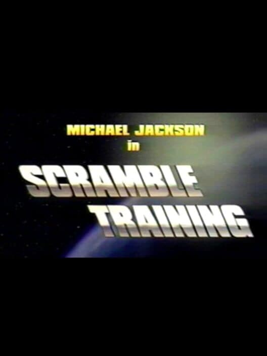 Michael Jackson in Scramble Training poster