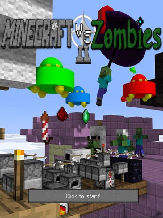 Minecraft vs. Zombies 2 poster