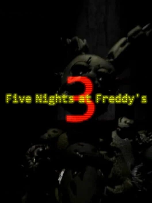 Five Nights at Freddy's 3 poster