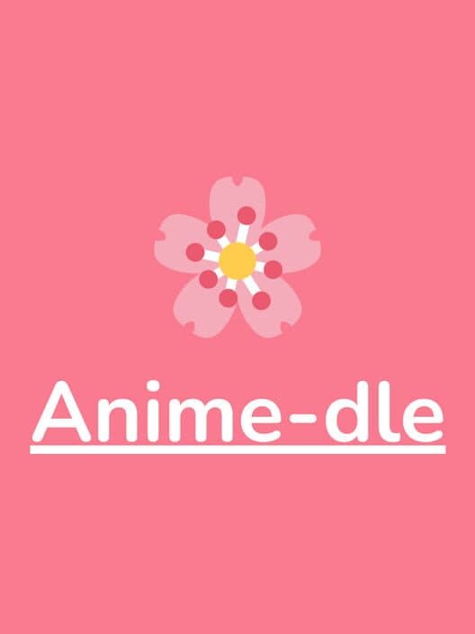 Anime-dle poster