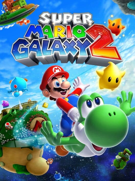Super Mario Galaxy 2 poster
