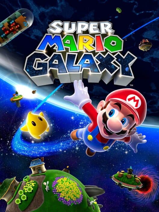 Super Mario Galaxy poster