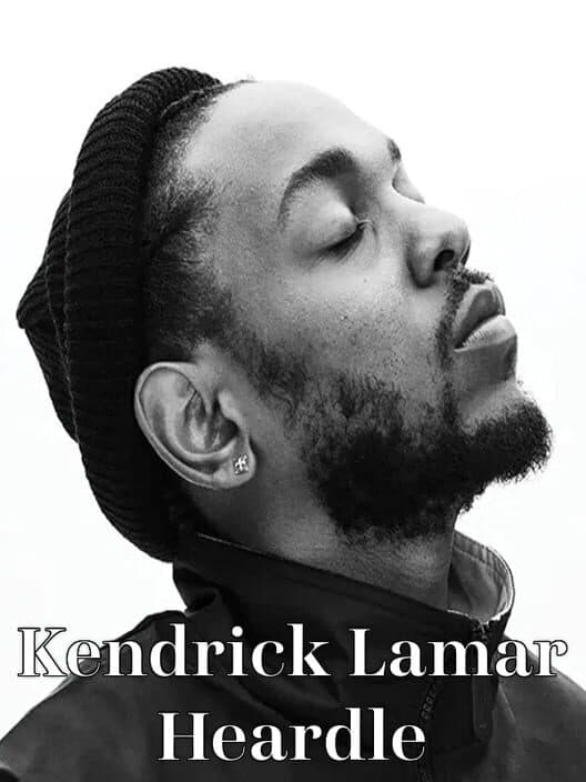 Kendrick Lamar Heardle poster