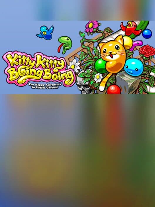 Kitty Kitty Boing Boing: the Happy Adventure in Puzzle Garden! poster