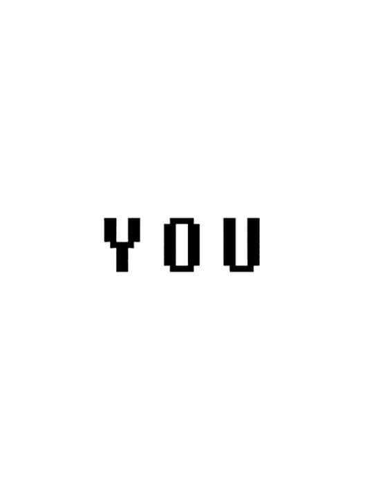Y o u poster