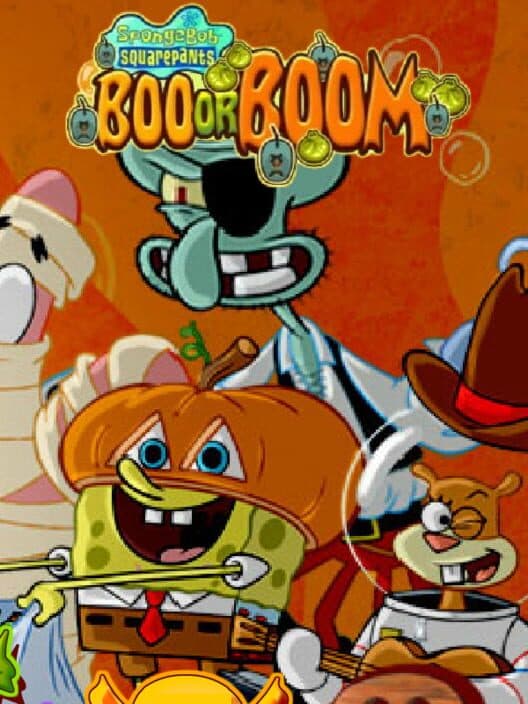 Spongebob Boo or Boom poster