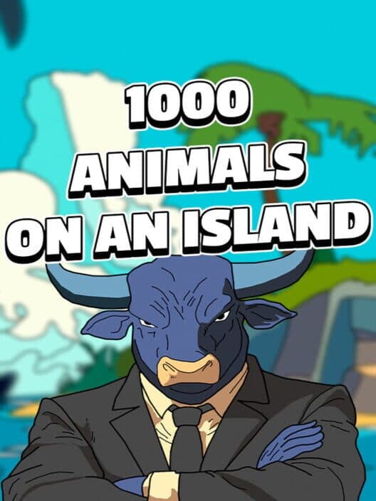 1000 Animals on an Island poster