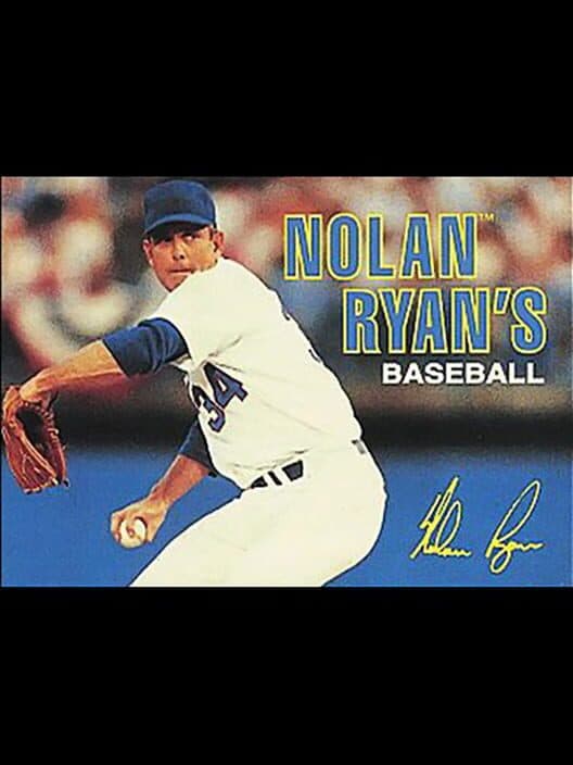 Nolan Ryan's Baseball poster