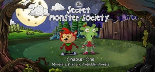 The Secret Monster Society: Chapter 1 - Monsters, Fires and Forbidden Forests poster