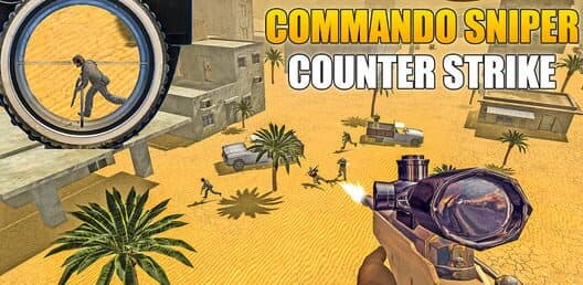 Commando Sniper Counter Strike poster