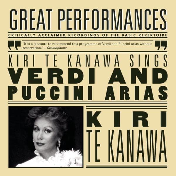 Kiri Te Kanawa Sings Puccini and Verdi poster