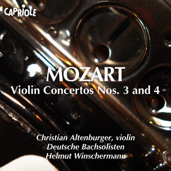 Mozart, W.A.: Violin Concertos Nos. 3 and 4 poster