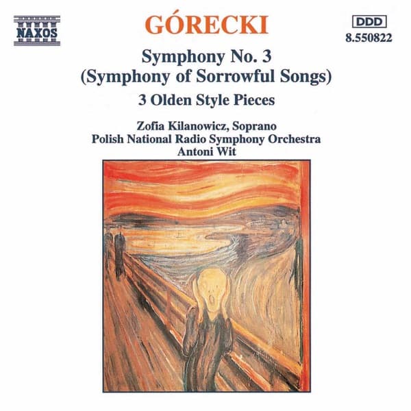 Gorecki: Symphony No. 3 - Three Olden Style Pieces poster