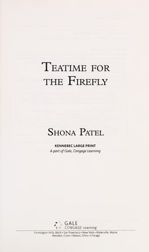 Teatime for the firefly poster