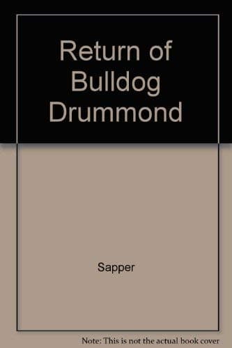 Return of Bulldog Drummond poster
