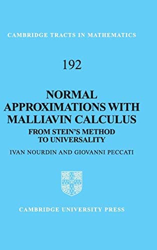 Normal Approximations with Malliavin Calculus: From Stein's Method to Universality poster