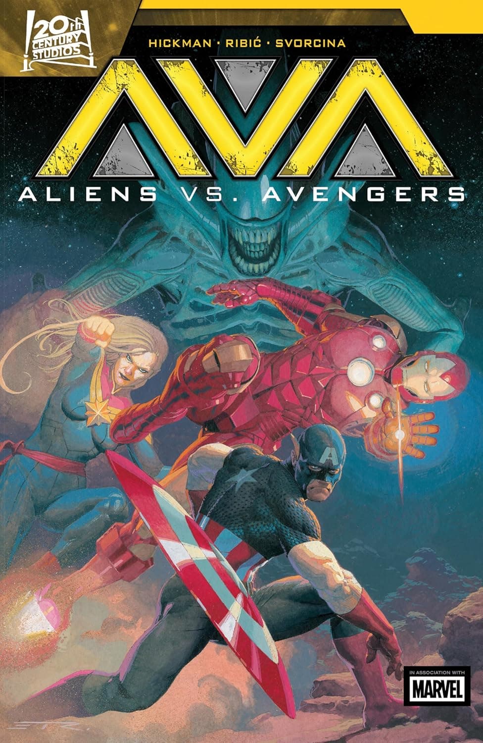Aliens vs. Avengers poster